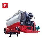 분말 및 입상 물질 운송을 위한 고품질-세미{1}}트레일러