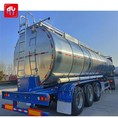 55000 LTR 스테인리스 스틸 유조선 트레일러